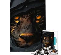 Hard Jigsaw Puzzle for Adults 1000 Pieces ELUSIVE JAGUAR Help The Brain Exercise For Family Fun Educational Toy for Ages 14 And over (50X75CM)