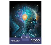 Hard Jigsaw Puzzle for Adults 1000 Pieces Esoteric Zen Universe V5 Jigsaw Brain Teaser Game Analysis And Logic Great Gift for Gaming 52x38cm/1000pcs