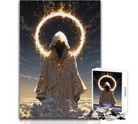 Hard Jigsaw Puzzle for Adults 1000 Pieces Faceless Celestial Being Soothing Quiet Time Enjoyment Strict Precision Standard Play Toy Size 38x52cm
