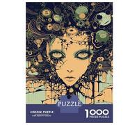 Hard Jigsaw Puzzle for Adults 1000 Pieces Feelings 3 Puzzles for Adults Family Games Pattern Assembly Challenging To Complete 38x26cm/1000pcs