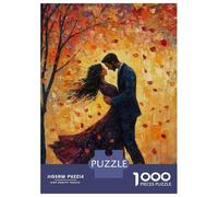 Hard Jigsaw Puzzle for Adults 1000 Pieces First Love in Autumn Adult Jigsaw Puzzle Relax Games Enhance Memory Educational Challenge 38x26cm/1000pcs
