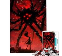 Hard Jigsaw Puzzle for Adults 1000 Pieces Four Eye Demon Spider Difficult And Challenge Staycation Kill Time Impossible Game for 14+ Puzzle Game Offered (38x52cm)