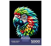 Hard Jigsaw Puzzle for Adults 1000 Pieces Geometric Baby Parrot Puzzle for Adults Hands-on Game Difficult Hard Birthday Present, Gifts, 70x50cm/1000pcs