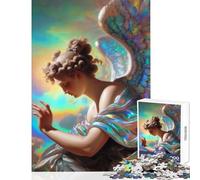 Hard Jigsaw Puzzle for Adults 1000 Pieces Heavenly Being Puzzles for Teenagers Staycation Kill Time Fun Activities at Home Challenging Game Gifts (38x52cm)