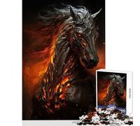 Hard Jigsaw Puzzle for Adults 1000 Pieces Horse Of Satan DIY Toys Gift Birthday Practical Game Artists' Collection, Fine Arts Size 50x75cm