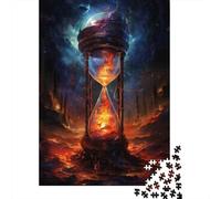 Hard Jigsaw Puzzle for Adults 1000 Pieces Hourglass Fantasy Artwork Adult Jigsaw Puzzle Hands-on Game For Family Fun Challenging To Complete 38x26cm/1000pcs