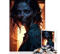 Hard Jigsaw Puzzle for Adults 1000 Pieces Humanity Lost Educational Toy Art Work Gift for Educational Game Every Piece Is Unique - Size 50x75cm