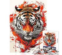 Hard Jigsaw Puzzle for Adults 1000 Pieces King in Color Educational Games Difficult Hard Toy Wall Decor Artists' Collection, Fine Arts (38x26cm)