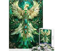 Hard Jigsaw Puzzle for Adults 1000 Pieces Kintsugi Art of Pheonix Relaxing Games Perfect Decoration Home Decoration Toys Artists' Collection, Fine Arts (38x52cm)