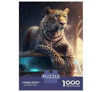 Hard Jigsaw Puzzle for Adults 1000 Pieces Leopard Classic Car Puzzles for Adults DIY Toys Improve Memory Birthday Present, Gifts, 70x50cm/1000pcs