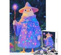 Hard Jigsaw Puzzle for Adults 1000 Pieces Magical Chicken Wizard Educational Toy Great Gift for Games Educational Games Artists' Collection, Fine Arts Size 50x75cm