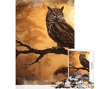 Hard Jigsaw Puzzle for Adults 1000 Pieces Moonlit Vigil Relaxing Games Perfect Decoration Home Decoration Toys Artists' Collection, Fine Arts (38x26cm)