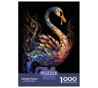 Hard Jigsaw Puzzle for Adults 1000 Pieces Musical Swan of Harmony Adult Jigsaw Relaxing Games Difficult Hard Educational Challenge 70x50cm/1000pcs