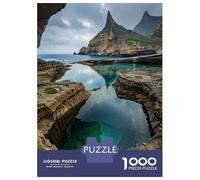 Hard Jigsaw Puzzle for Adults 1000 Pieces Mystical Shores at Dawn Adult Puzzles Relax Games Enhance Memory Great Gift for Gaming 70x50cm/1000pcs