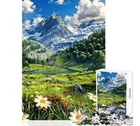 Hard Jigsaw Puzzle for Adults 1000 Pieces Nature Landscape Educational Games Difficult Hard Toy Wall Decor Artists' Collection, Fine Arts (38x52cm)