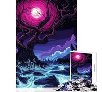 Hard Jigsaw Puzzle for Adults 1000 Pieces Nature Magic Educational Games Difficult Hard Toy Wall Decor Artists' Collection, Fine Arts (38x26cm)