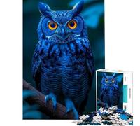 Hard Jigsaw Puzzle for Adults 1000 Pieces Northern Owl Educational Challenge Wall Decoration Toy Wall Decor for Age 14+ Game (38X26cm)