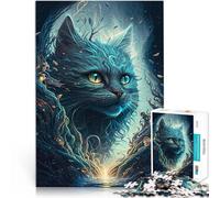 Hard Jigsaw Puzzle for Adults 1000 Pieces “Persian Cat Folklore” Made of wood,Suitable for people aged 14 and above Impossible game because it is ideal as a gift for the whole family。