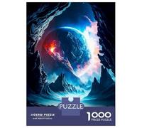 Hard Jigsaw Puzzle for Adults 1000 Pieces Planet Inside Teenager Puzzles Hands-on Game Staycation Kill Time Great Gift for Gaming 70x50cm/1000pcs