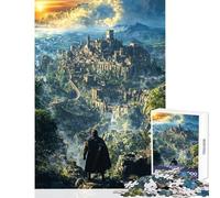 Hard Jigsaw Puzzle for Adults 1000 Pieces Shadows Over The Kingdom Practical Game Wall Decoration Home Decoration Toys Birthday And Unique Gifts (38x52cm)
