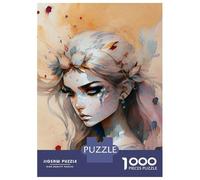Hard Jigsaw Puzzle for Adults 1000 Pieces Spring Frost Fae Jigsaw for Adults Relax Games Difficult Challenge Birthday Present, Gifts, 52x38cm/1000pcs