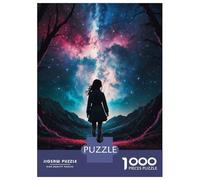 Hard Jigsaw Puzzle for Adults 1000 Pieces Starlight Dreamer Jigsaw Anti-Stress Toys Analysis And Logic Birthday Present, Gifts, 38x26cm/1000pcs