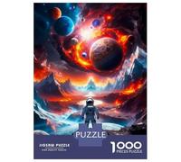 Hard Jigsaw Puzzle for Adults 1000 Pieces Stellar Chaos Jigsaw Anti-Stress Toys Analysis And Logic Birthday Present, Gifts, 52x38cm/1000pcs