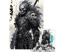 Hard Jigsaw Puzzle for Adults 1000 Pieces The Deadly Warrior Fun Activities at Home Difficult Challenge Toy Wall Decor for Age 14+ Game (38x52cm)