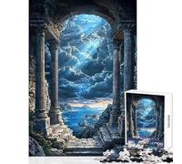 Hard Jigsaw Puzzle for Adults 1000 Pieces The Echoes of Atlantis Impossible Game Learning Educational Toy Wall Decor Fun at Home Activities, (38x52cm)