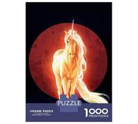 Hard Jigsaw Puzzle for Adults 1000 Pieces The Last Unicorn Puzzles for Adults Brain Teaser Game Analysis And Logic Gifts for Friends And Family 52x38cm/1000pcs
