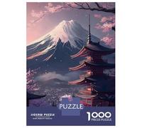 Hard Jigsaw Puzzle for Adults 1000 Pieces The Lone Wanderer - Moody Atmospheric Urban Scene with A Solitary Figure Jigsaw Puzzle Anti-Stress Toys Precision Cutting Great Gift for Gaming 52x38cm/1000pc
