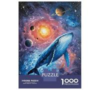 Hard Jigsaw Puzzle for Adults 1000 Pieces The Ravens Head Puzzles for Adults Toy Wall Decor Stress Reliever Birthday Present, Gifts, 52x38cm/1000pcs