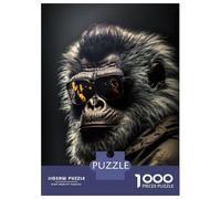 Hard Jigsaw Puzzle for Adults 1000 Pieces The Shady Ape Teenager Puzzles Hands-on Game Staycation Kill Time Great Gift for Gaming 70x50cm/1000pcs