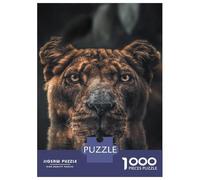 Hard Jigsaw Puzzle for Adults 1000 Pieces The Swimming Lioness Jigsaw for Adults Relax Games Difficult Challenge Birthday Present, Gifts, 70x50cm/1000pcs