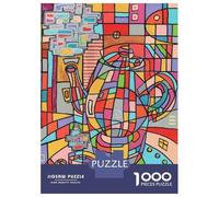 Hard Jigsaw Puzzle for Adults 1000 Pieces Time For Tea Jigsaw for Adults Relax Games Difficult Challenge Birthday Present, Gifts, 52x38cm/1000pcs