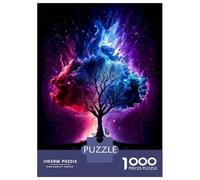 Hard Jigsaw Puzzle for Adults 1000 Pieces Tree of Souls Adult Puzzles Relax Games Enhance Memory Great Gift for Gaming 38x26cm/1000pcs