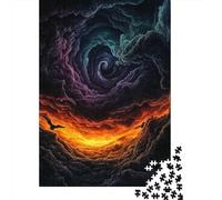 Hard Jigsaw Puzzle for Adults 1000 Pieces Whirlwind of Emotions Adult Jigsaw Relaxing Games Difficult Hard Educational Challenge 38x26cm/1000pcs