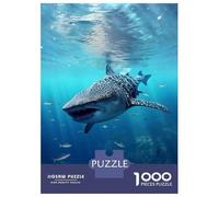 Hard Jigsaw Puzzle for Adults 1000 Pieces White Tiger in Ancient Ruins Puzzles for Adults Toy Wall Decor Stress Reliever Birthday Present, Gifts, 52x38cm/1000pcs