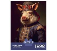 Hard Jigsaw Puzzle for Adults 1000 Pieces Wild Hog Jigsaw Anti-Stress Toys Analysis And Logic Birthday Present, Gifts, 70x50cm/1000pcs