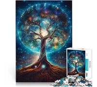 Hard Jigsaw Puzzle for Adults 2000 Pieces Cosmic Tree of Life Made of cardboard,for and 14 years and over Train your brain and your hands Fun at Home Activities, Birthday Present,Travel Gifts。
