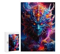 Hard Jigsaw Puzzle for Adults 300 PCS Dragon King Puzzle for Adults Relax Games Difficult Challenge Challenging To Complete 300 PCS