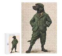 Hard Jigsaw Puzzle for Adults 300 PCS Flattie English Clothes Puzzle for Adults Relax Games Difficult Challenge Challenging To Complete 300 PCS