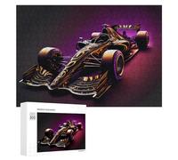 Hard Jigsaw Puzzle for Adults 300 PCS Formula 1 Race Car Speed Puzzle for Adults Brain Teaser Game Birthday Present Birthday Present, Gifts, 300 PCS