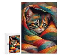 Hard Jigsaw Puzzle for Adults 300 PCS I Love My Blanket Puzzle for Adults Relax Games Difficult Challenge Challenging To Complete 300 PCS