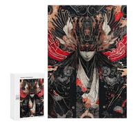 Hard Jigsaw Puzzle for Adults 300 PCS Japanese Demon Art Print Puzzle for Adults Relax Games Difficult Challenge Challenging To Complete 300 PCS