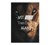 Hard Jigsaw Puzzle for Adults 300 PCS Just Do It Adult Jigsaw Brain Teaser Game Home Decoration Educational Challenge 300 PCS