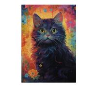 Hard Jigsaw Puzzle for Adults 300 PCS Kitty No3 Adult Jigsaw Puzzle Hands-on Game Perfect Decoration Great Gift for Gaming 300 PCS