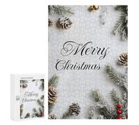 Hard Jigsaw Puzzle for Adults 300 PCS Merry Christmas Decor Puzzle for Adults Relax Games Difficult Challenge Challenging To Complete 300 PCS
