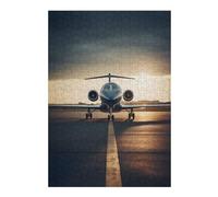 Hard Jigsaw Puzzle for Adults 300 PCS Private Jet Travel Jigsaws for Adults Hands-on Game A Work of Art Great Gift for Gaming 300 PCS