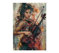 Hard Jigsaw Puzzle for Adults 300 PCS Rhythmic Joy Jigsaws for Adults Hands-on Game A Work of Art Great Gift for Gaming 300 PCS